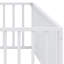 Structure de lit en métal avec clôture et porte-261901840-261901854