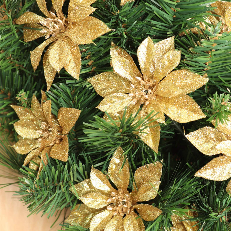 Picksettia de Noël scintillant