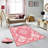 Elegant 3D Printed Area Rug, 4.6 x 7.2 ft | 100% Polyester, 0.31 in Pile Height, Antibacterial | Non-Slip PVC Felt Dot Underside, Machine Washable, Perfect for Living Room or Bedroom, Durable & Stylish Design-1401930150