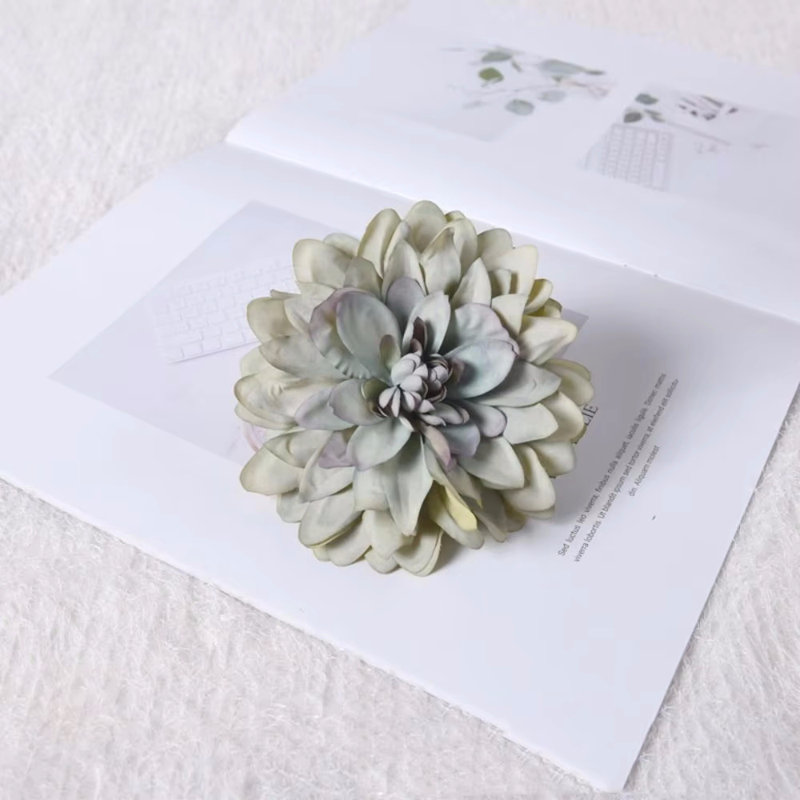Ensemble de 2 pinces à boucles de fleurs, pinces à dahlia élégantes, attache de rideau à fleur créative, motif à pince, E1