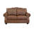 Stana 74" Genuine Leather Rolled Arm Loveseat with Nailhead Trim-20120017