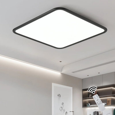 Deshunda 1 - Light 50cm Simple Square LED Flush Mount