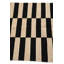 Tapis noir et blanc 3x4 Petrella