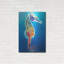 «Seahorse - Rainbow» par Dawg Painter, art mural en métal-212029692