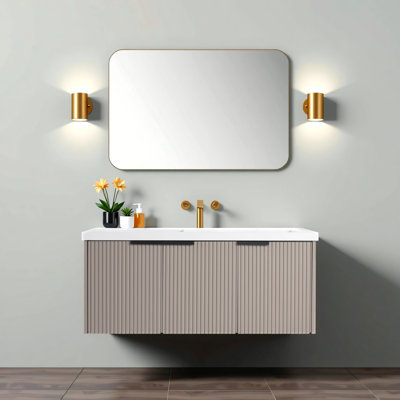 Meuble-lavabo mural 48 po