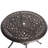 Anij Round Metal Outdoor Bistro Set , in. W in. D