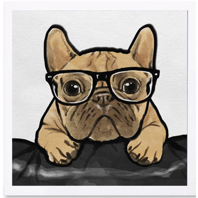 « Nerd français »-impression d’art graphique sur papier