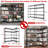 Marlia Steel Height -Adjustable Storage Rack Heavy Duty Shelving Unit-565501751-565694246