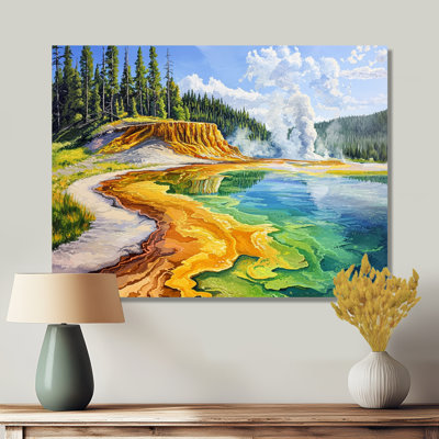 Impression d'art mural Yellowstone Majesty Lake II - Wyoming