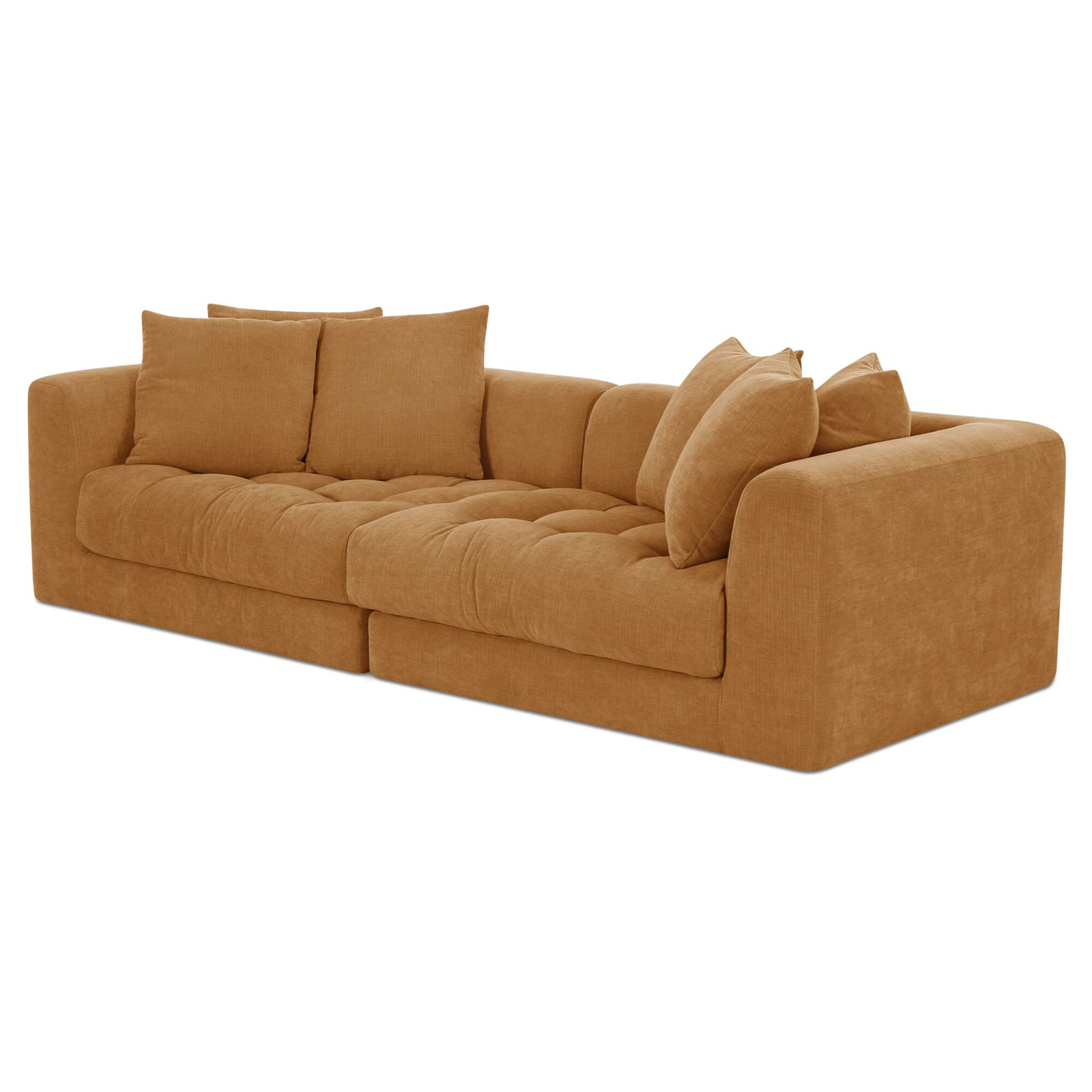 Davie Modular Sofa, Yellow