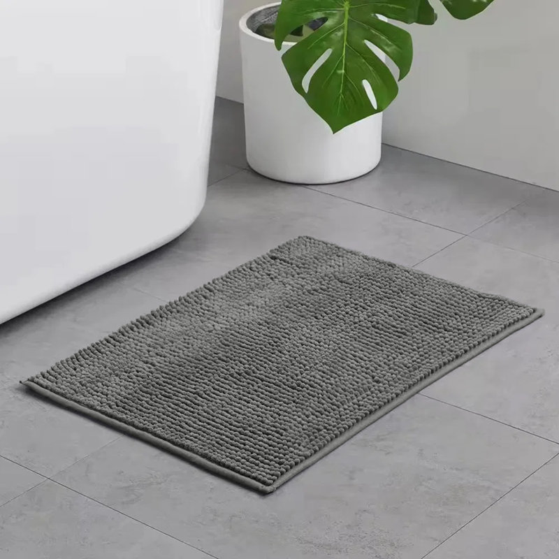 Taigen Non-Slip Indoor Door Mat, 40x60cm, Grey