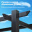 Pergola en aluminium avec auvent, Pergola rétractable d'extérieur avec auvent de soleil-114353336-114353337