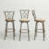 Basche Swivel Adjustable Height Bar Stool