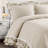 Ella Shabby Elegance Ruffle Lace Microfiber Comforter Set-194358533-194358532