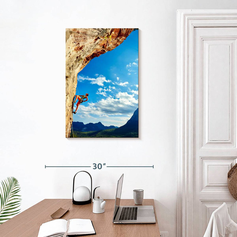 Senne Solitary Rock Climbing, 30" H x 20" W