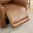 34.65'' W Contemporary Premium Top-Grain Leather Power Reclining Chair With USB & Type-C-1210241721
