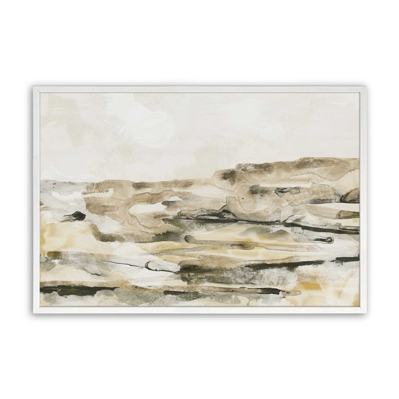 «Lunar Flow II» par June Erica Vess, reproduction d'art, Impression sur cadre ouvert sans papier mat, H 32 po x l 48 po