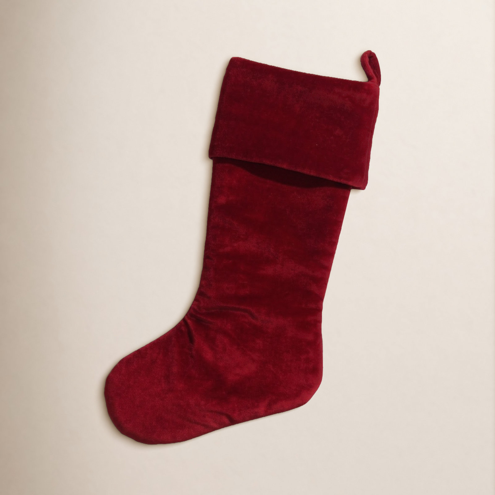 Handmade Velvet Stocking