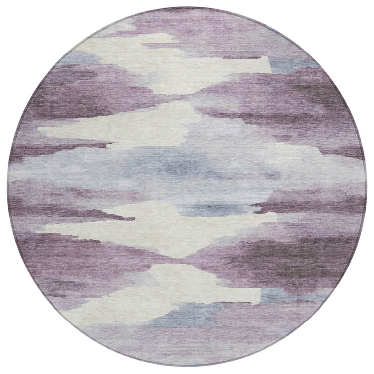 Machine Washable Indoor/Outdoor Jaramillo ACN2259 Swirls Rug