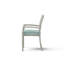 Chaise de terrasse empilable Ehrenfried avec housses de coussin Sunbrella-70366844