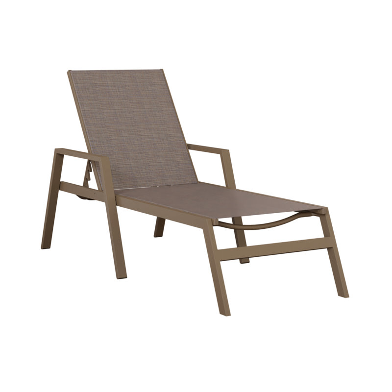 Méridienne Colella Clay, Clay, Dark Brown