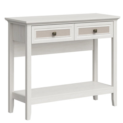 Baksi 39.3" Rattan Console Table