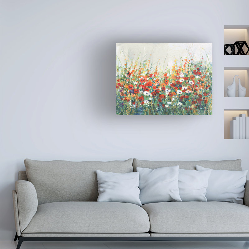 «Garden in Bloom II» sur toile par Tim O'Toole, H 24 po x l 32 po