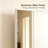 Full Body Mirror, 360 ° Rotating Full-Length Yoga Mirror - Ultra Light Nano Film Shatterproof Standing Mirror With Roller-91960048