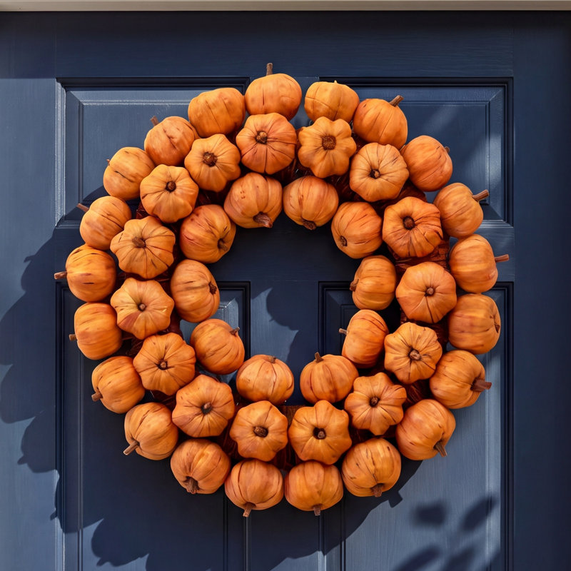 Couronne de citrouille H 19 po Kalalou