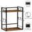 2 Tier Coffee Bar Accessories and Organizer,Multi-functional Mug Holder with 12 Hooks