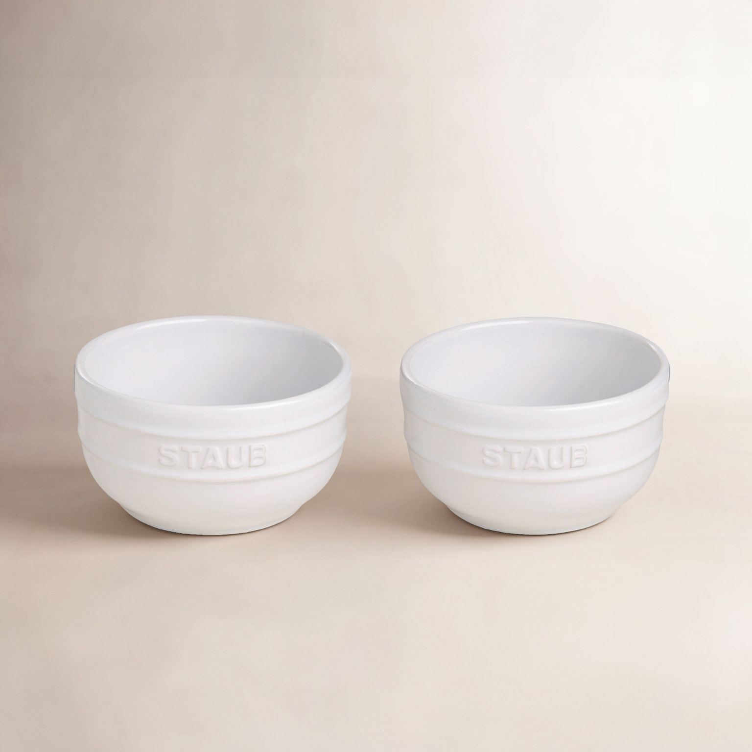 Staub Ceramic Prep Bowl, White