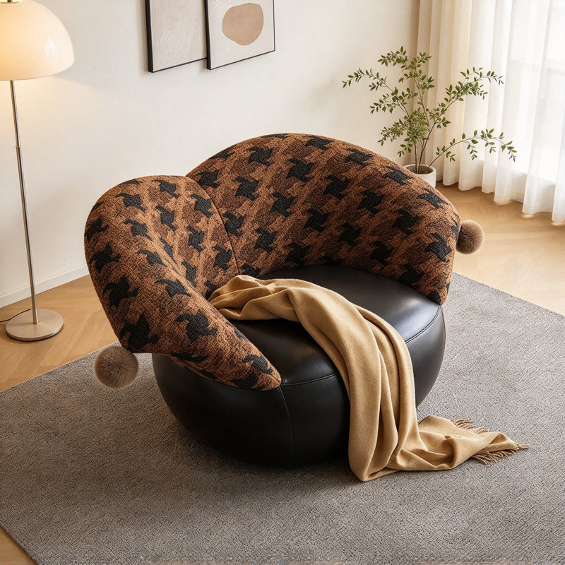 Chaise de luxe moderne, simple et légère