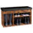 Colesha Faux Leather Upholstered Storage Bench