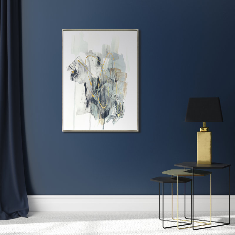 Lost Conflict II Print by Emma McCartney, 46.5" H x 37.5" W x 1.5" D, Glass Coat