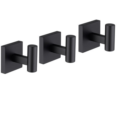 Towel Hook Wall Mounted 3 Pack