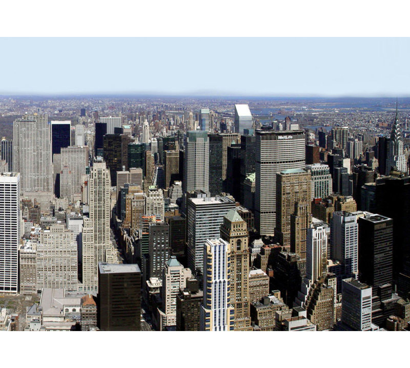 New York City Rooftops, H 13 po x l 18 po