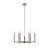 6-Light Contemporary Candelabra Styled Chandelier