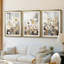 FLORAL Series CDXIX - Impression sur mesure encadrée de qualité supérieure - 3 pièces-2145823-2145816