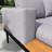 Modern Outdoor Daybed Patio Metal Daybed-668320075