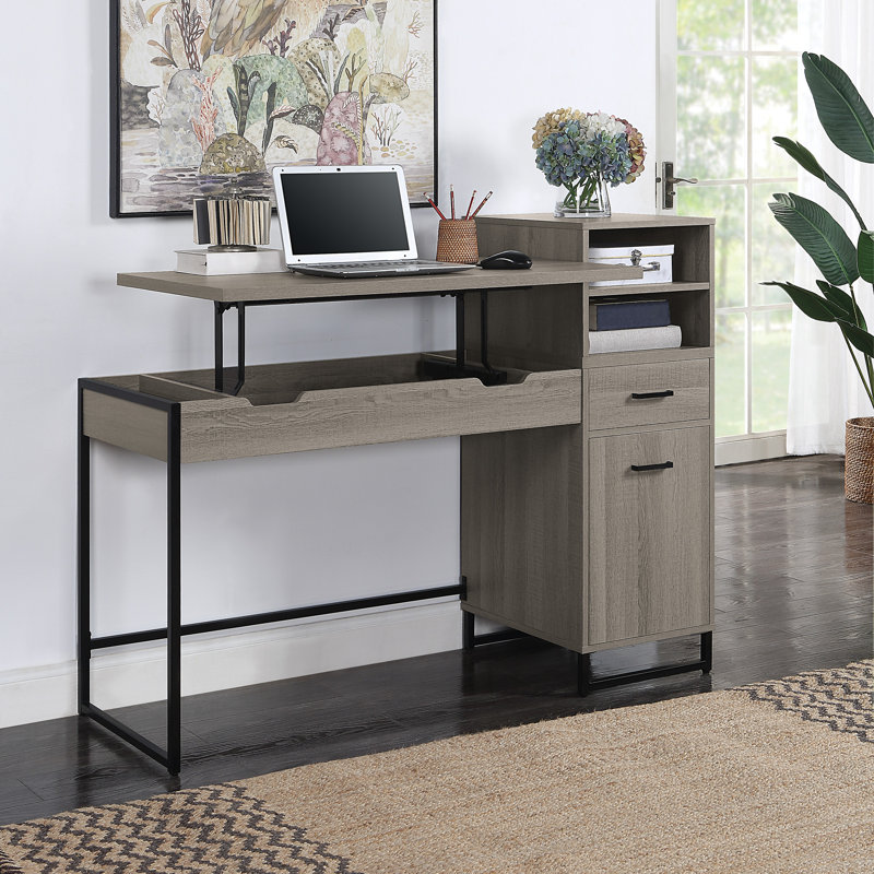 Maynardville Adjustable Metal Base Standing Desk