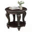 Table de bout ronde avec tablette-1344418995-1344418992
