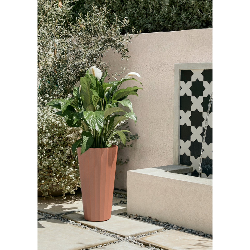 Grand pot à fleurs 26 po Veradek, Set of 1, Terracotta