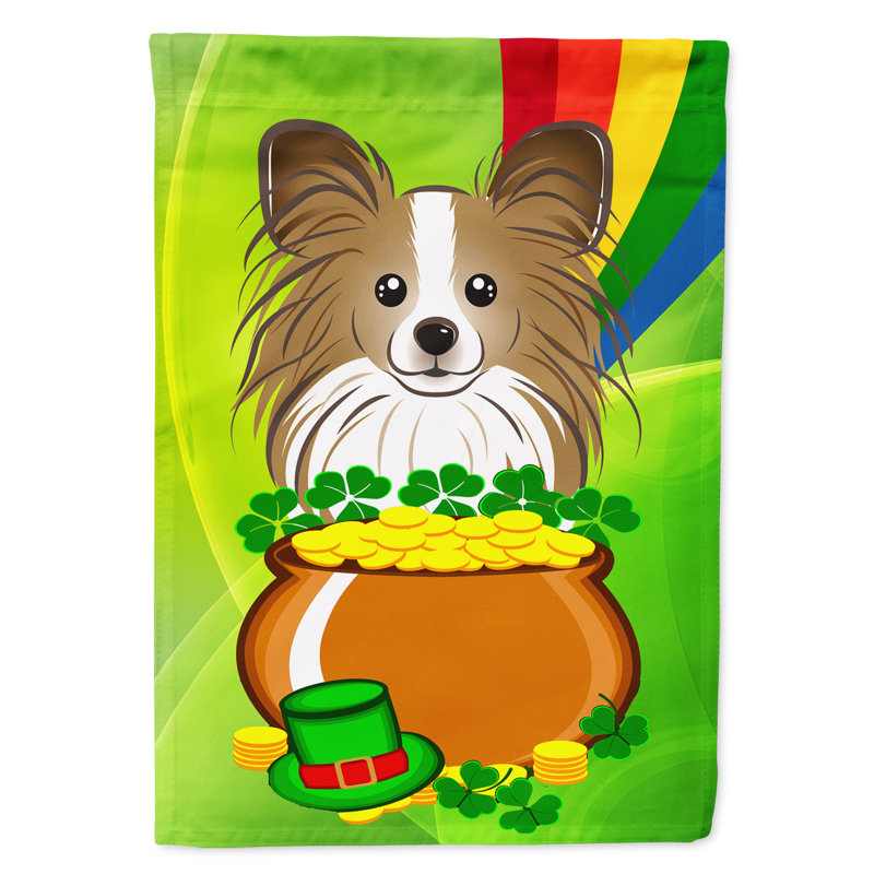 Drapeau de jardin Arella St. Patrick's, Papillon