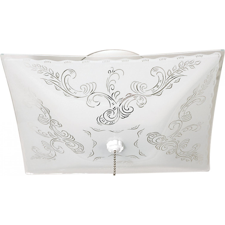Kantor Glass Semi Flush Mount