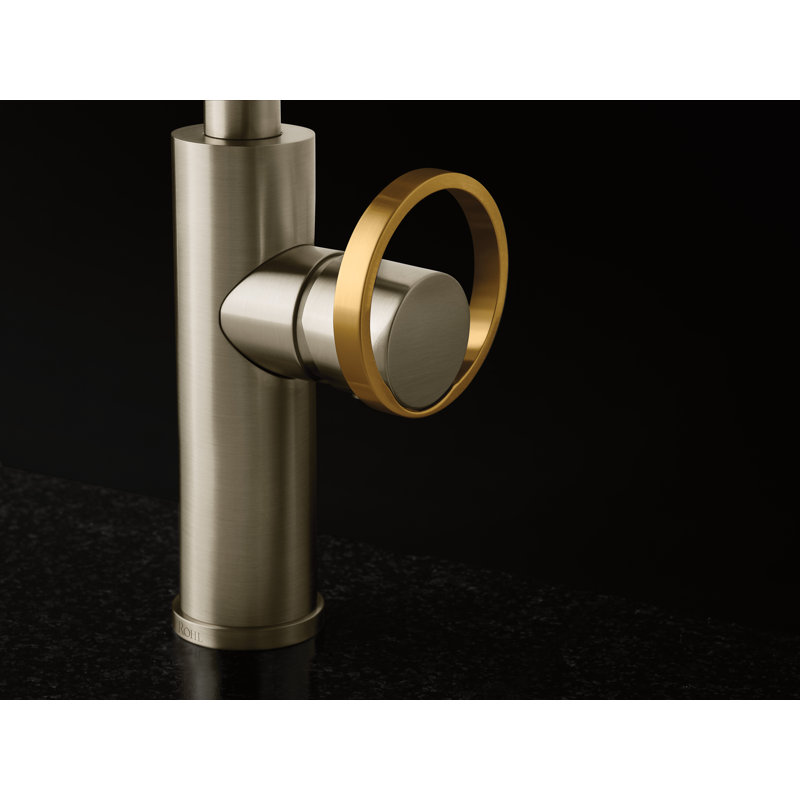Eclissi™ Pull-Down Single Handle Kitchen Faucet With Accessories, Satin Nickel