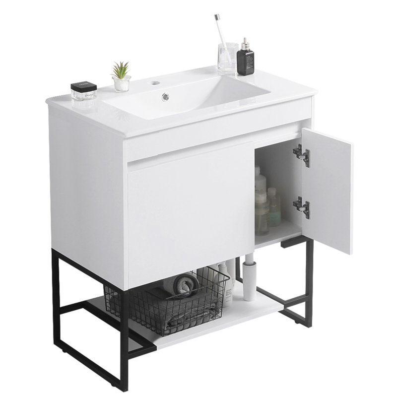 Base de meuble-lavabo simple 30 po seulement
