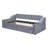 Twin Size Upholstered Daybed With Storage Armrests And USB Port-1302064170