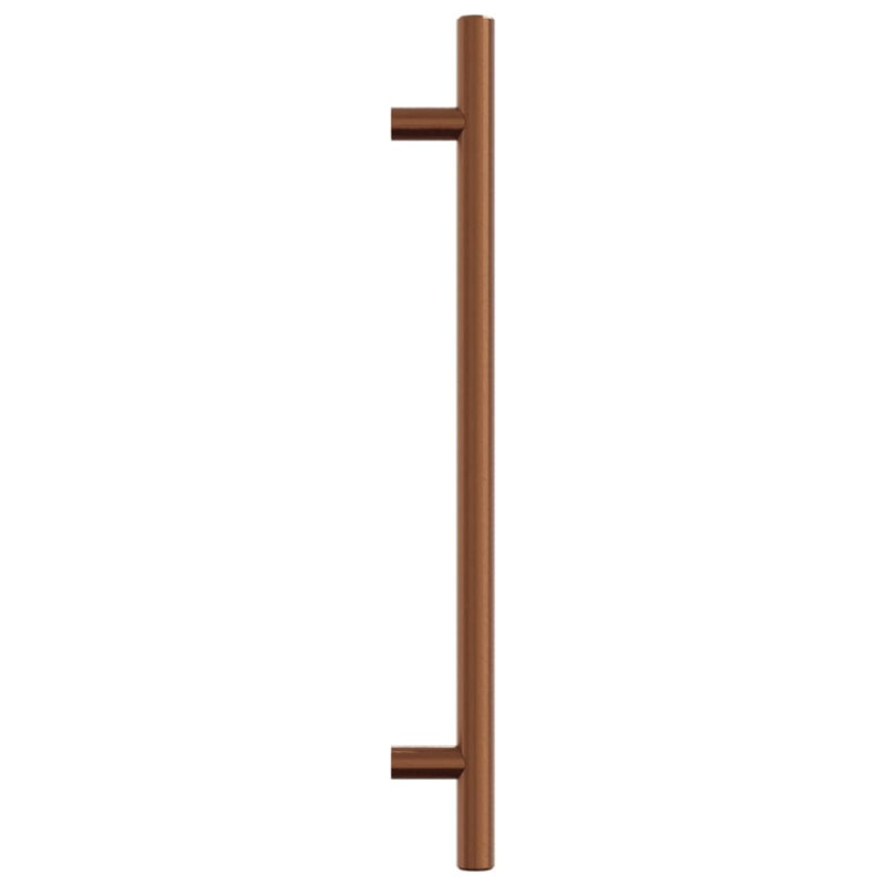 Metro Lane Cabinet Handles 10 Pcs Black 64 Mm Stainless Steel, 192 Mm, Bronze