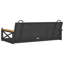 Highland Dunes Swing Bench 42.9"X24.4"X15.7" Poly Rattan-168721554