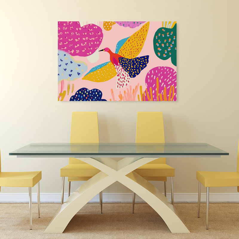 «Abstract Abstract Bird», H 32 po x l 48 po